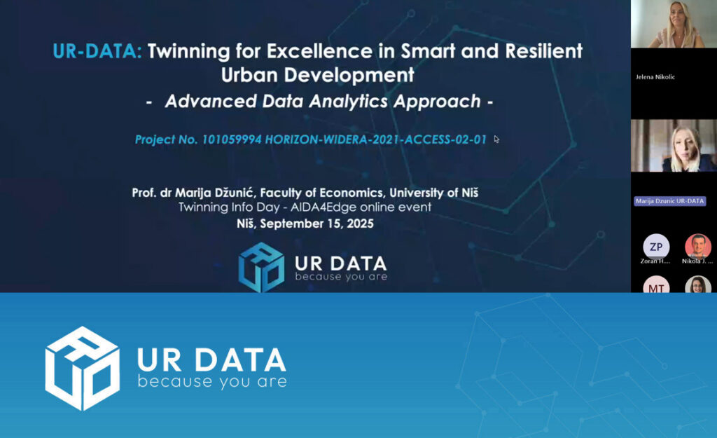 UR-WISE at Twinning Info Day under AIDA4Edge Initiative